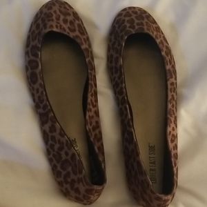 Leopard Print Flats SZ 13